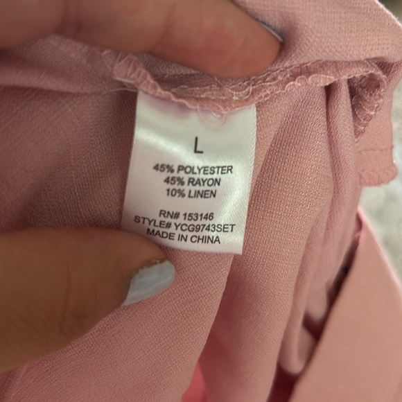 Good Luck Gem (GLG) Two Piece Linen Set - Picture 8 of 8